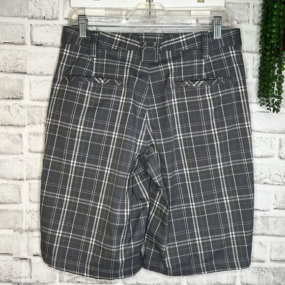 Under Armour Plaid Shorts Size 30 - Picture 4 of 5